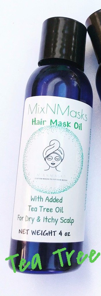 Hair Oil Mask with added Tea Tree Oil- Dry & Itchy Scalp